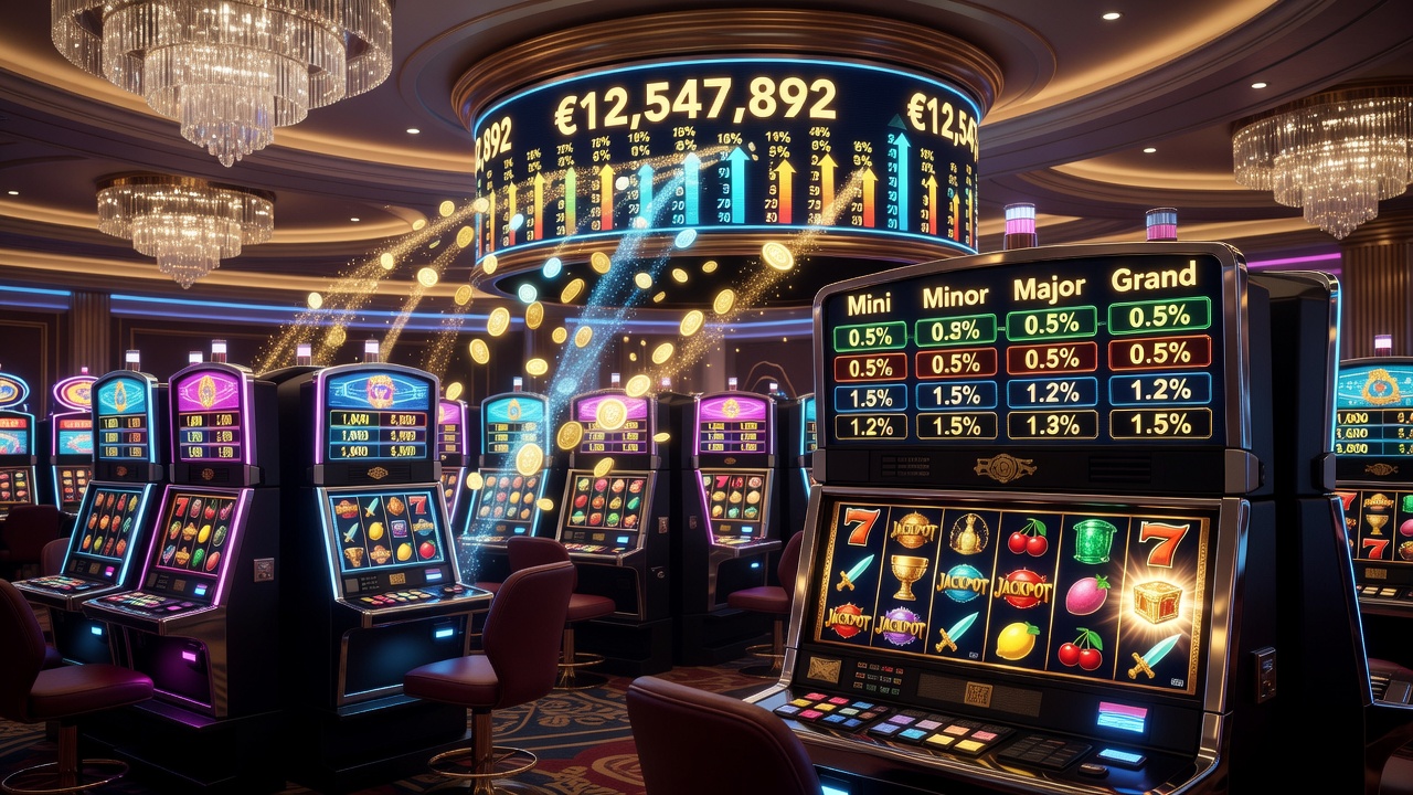 Progressive Jackpot Slots Explained: How Progressive Jackpots Work, Payouts, Jackpot Tiers, and RTP Odds