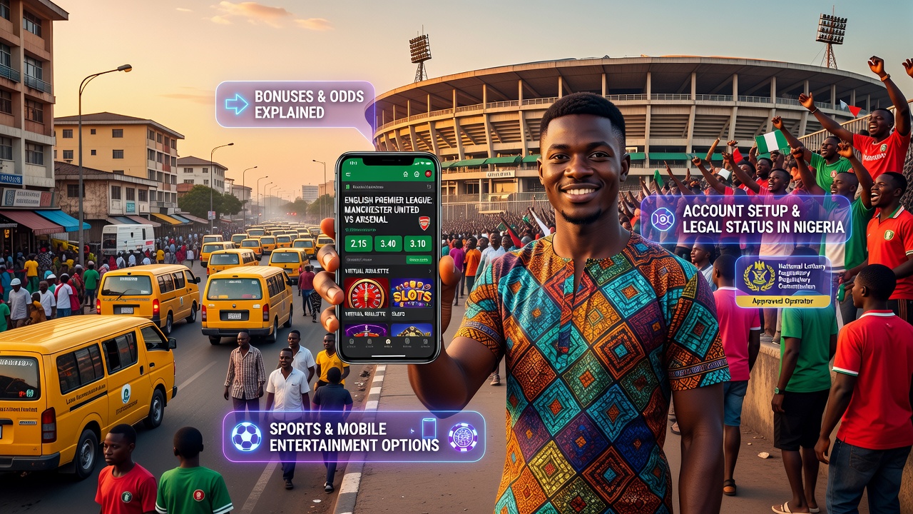 Online Betting Platforms Explained: Bonuses, Odds, Sportsbooks, Account Setup, Legal Status in Nigeria, Sports and Mobile Entertainment Options