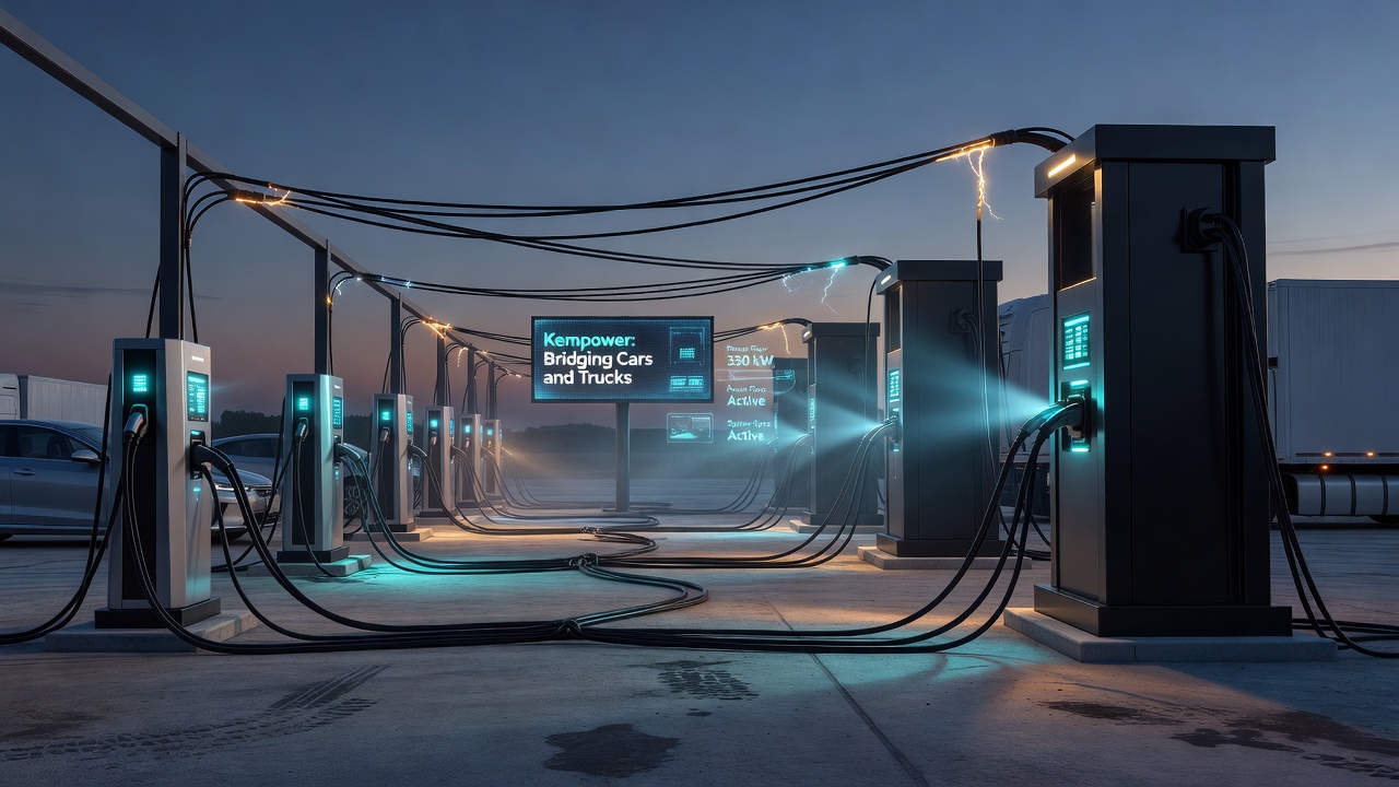 Kempower's New Charger Bridges Cars and Trucks on One Site