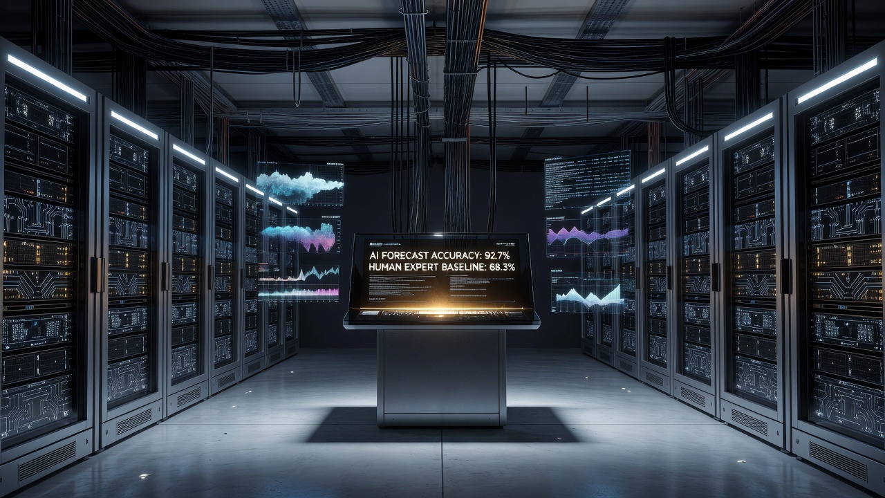 AI Forecasters Challenge Human Experts at Predicting the Future