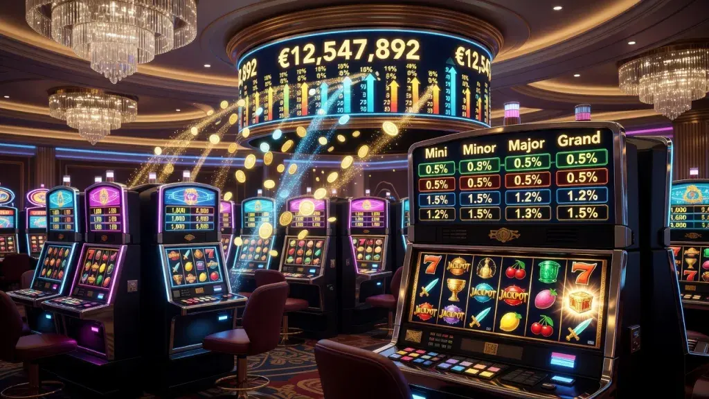 Progressive Jackpot Slots Explained: How Progressive Jackpots Work, Payouts, Jackpot Tiers, and RTP Odds